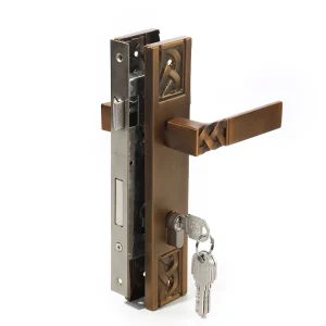 Mute Mechanical Door Lock Indoor Hardware Handle Universal for Bedroom Living Room Apartments