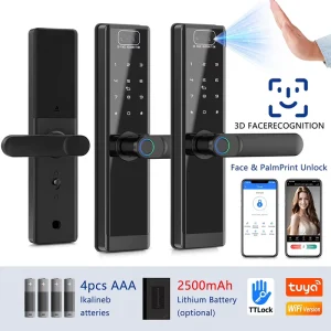 NEO Tuya TTLock Face ID Fingerprint Digital Door Lock
