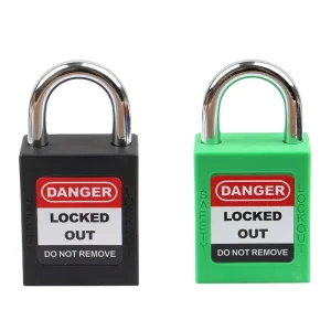 NT 25S 25mm Master Key Padlock Reinforced Nylon Triple Coated Steel Industrial Lockout Safety Lock