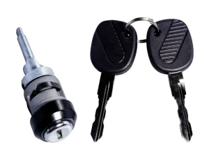 New DL 7341 Car Ignition Lock Cylinder with Starter Barrel and 2 Keys