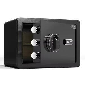 New Fingerprint and Password equipped High security Safe with Emergency Key
