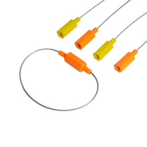 New Water Proof Shallow Cable Steel Seal Lock with logo for Container truck.suppliers
