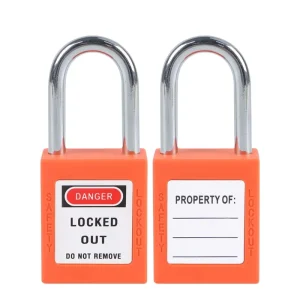 OEM Brand High Security Steel Shackle PA66 Nylon High Quality Industrial Safety Lockout Loto Padlock with Key System
