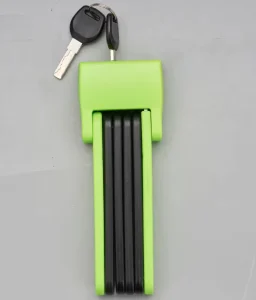 OEM Heavy Duty Anti Theft Bike Foldable Lock Motorcycle Bike Lock Bicycle Folding Lock With Keys