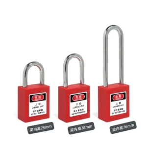 OEM High Strength ABS Safety Industrial Equipment Insulation Safety Padlock