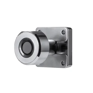 Office Storage Locker Keyless Easy Install Intelligent Silver Zinc Alloy Smart Fingerprint Cabinet Lock