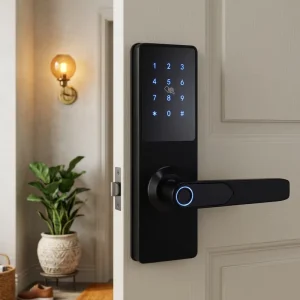 Original Manufacture Control Smart Fingerprint Door Lock Electronic Touch Screen Keypad Smart Door Lock for Apartment