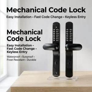 Outdoor Mechanical Combination Lock for Villa Aluminum Doors with Polished Waterproof Finish