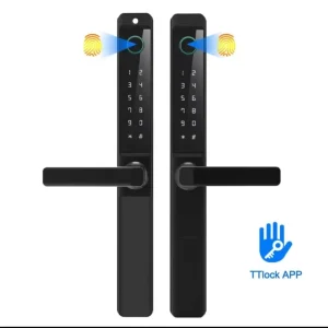 Outdoor Waterproof Aluminium Alloy Smart Lock with App Fingerprint WiFi Cloud Storage