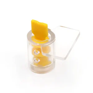 PN MS6005 Transparent Polycarbonate Twist Meter Seal Disposable Plastic Security Seal for Water Electric Gas Meters