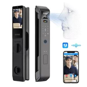 Palm Vein and 3D Face Recognition Smart Door Lock with WiFi, Fingerprint and Password Entry