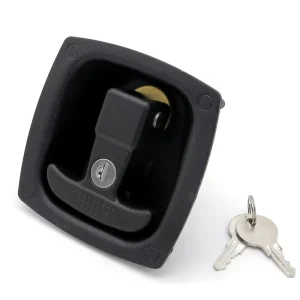 Panel Lock Zinc Alloy Heavy Automotive N2-T Type Handle Folding Square Door Lock Embedded Drive Lock