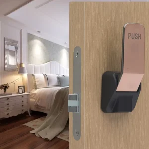 Passage Lock with Manual Push-Pull Handle, Mechanical Door Lock
