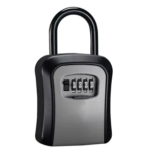 Password Safe featuring a Hook Design No Installation Required Password Lock Box Enlarged Style Small Safe Portable Safety Safebox
