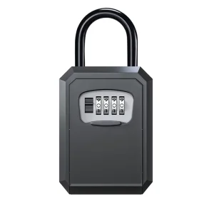 Password Safefeaturing a Hook Design No Installation Required Password Lock Box Enlarged StyleSmall SafePortable Safety Safebox