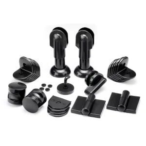 Plastic Nylon Toilet Cubicle Lock Accessories for Hpl Phenolic Laminate Toilet Partitions