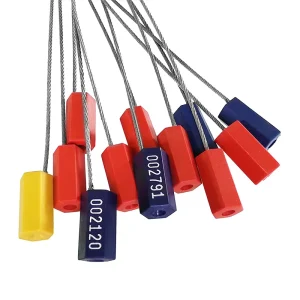 Plastic Wire Lock Pull Tight Security Seal for Containers Plastic Security Seal Cable Seal