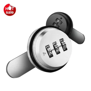 Popular Password Lock Zinc Alloy Mechanical Dial Keyless Gym Mailbox Code Combination 3 Digit Cabinet Cam Lock