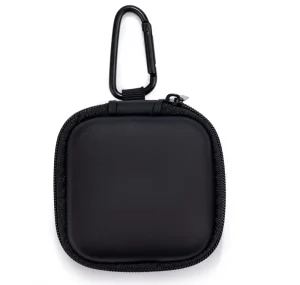 Portable Case for EDC Mini Flashlight Water-resistant Camping Light Carrying Pouch with Carabiner Clip for Hiking Camping