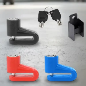 Portable Plastic Bicycle Disc Brake Lock