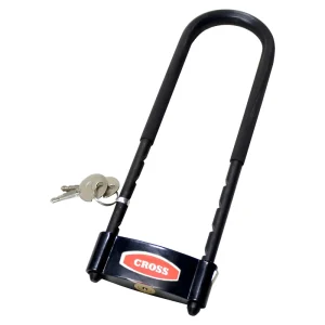 Portable Steel U-Shaped Lock for Mountain Bikes