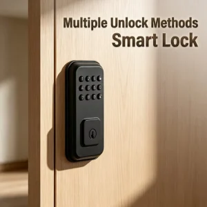 Practical Multi mode Smart Lock Password Graffiti Bluetooth HR Lock for Family Villa Rental Hotel