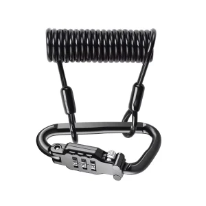 Preferential Black Customizable Adjustable Motorcycle Helmet Lock