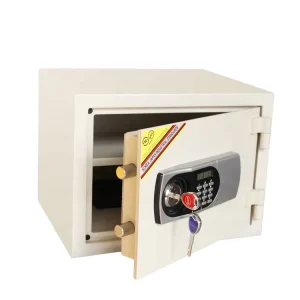 Price White Key Unlock and Digital Unlock Fireproof Safe Box for Home