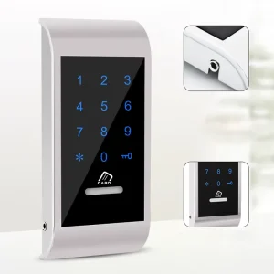 Private Mode Touch Keypad Digital Drawer Lock RFID File Cabinet Electronic Lock with Free Bracelet