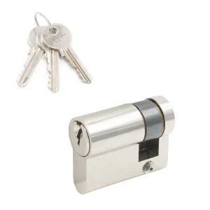 Professional Design Team 50mm Length Solid Brass Half Lock Cylinder