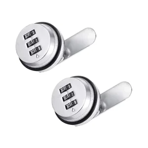 Professional Manufacturer Durable Waterproof 3 Digit Padlock for Cabinet Mailbox Password Cam Lock Combination Lock
