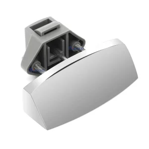 Push Knob Handle Furniture Lock RV Home Furniture Drawer Cupboard Push-pull Handle Latch Zinc Alloy Chrome Black Nickel
