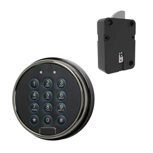 Qidots Gun Safe Smart Safes Lock with Time Delay Electronic Digital Locks 0 9 Codes Password Access Keyless Safes for Deposit