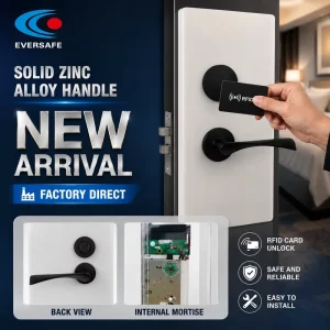 RFID Smart Hotel Door Lock System Key Card Access
