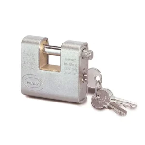 Rarlux Industrial Safety Lockout 70 90mm Solid Brass Body Chrome Plated Case hardened Rectangular Padlock High Safety Key