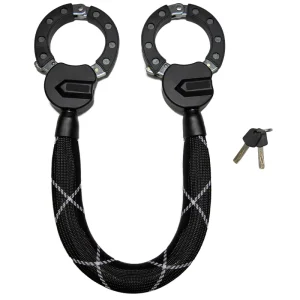 Resettable Handcuff-Design Bicycle Lock, Factory Direct