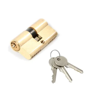 S-Groove Universal Key Brass Euro Door Lock Cylinder