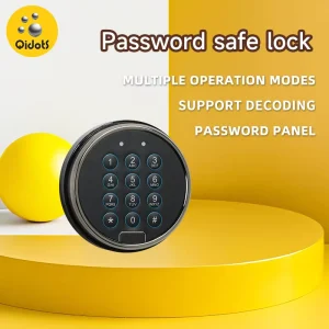 S082 Electronic Safe Locks for Gun Drop Safe Digital Lock Aluminum Door Compatible Grade B Security