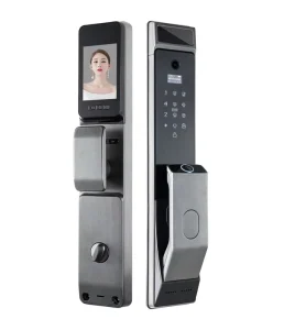 S914MAX Smart Camera Door Lock with Tuya App, Remote Control, Password, Fingerprint and Card Unlock