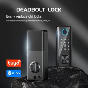 S919-7 Fingerprint WiFi Electronic Door Lock with App Control Password Keyless Digital Smart Lock