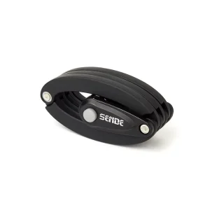 SDZ03 Foldable Magnetic Wheel Lock and Chain Lock Set for Bicycles and Motorcycles