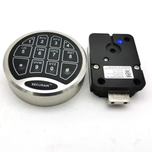 SECURAM High Security Motor Driven Deadbolt Safe Lock for Deposit Safe and Gun Safes