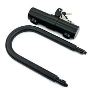 SENDE Heavy Duty Anti Theft Bike U Lock Zinc Alloy Hardened Steel Bicycle U Lock with 3 Keys for Motorcycle Scooter E Bike