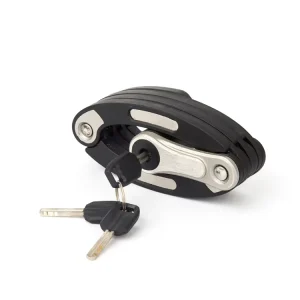 SENDE Key Strip High Security Hardened Steel Metal Bike Folding Lock Bike Lock Bicycle Bicycle Locks Ecurity Level