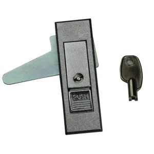 SK1-065 Electrical Panel Lock China Factory Zinc Alloy Cylinder Push Lock for Industrial Cabinet Panel