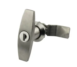 SK1 305 Factory Durable Industrial Cabinets Peaked Lock Handle Quarter Turn Latch with Key Locking T handle Cylinder Lock
