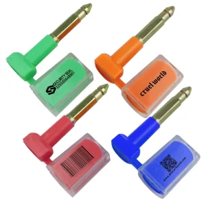 SK7003B Tamper Evident Container Bolt Seal Heavy Duty Steel Bolt Lock with Plastic Coating for Logistics