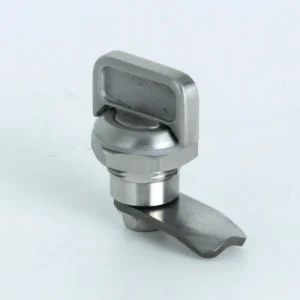 SS304 Quarter Turn Cam Lock with Wing Knob Industrial Enclosure Lock for Equipment Cabinets