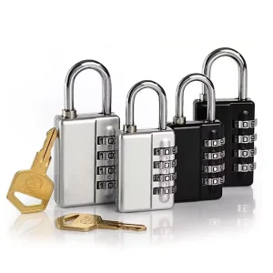 Safe Gym Lock High Quality Digital Code Combination Security With Master Key Zinc Alloy Password Reset Mental Padlock XMM 21183