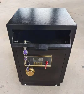 Safe Home Small Double Lock All Steel Large Double Door Password Safe Box Office Anti theft Safe Key